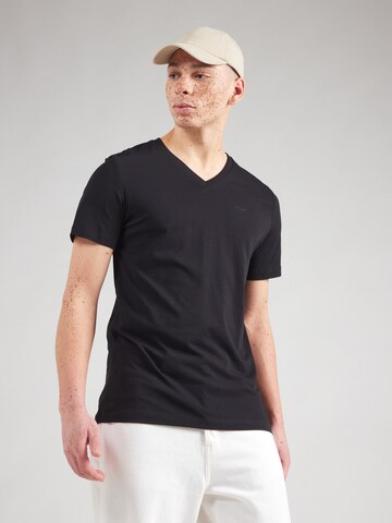 s.Oliver - Camiseta en negro: frente