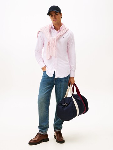 TOMMY HILFIGER Regular Fit Hemd 'Heritage' in Pink