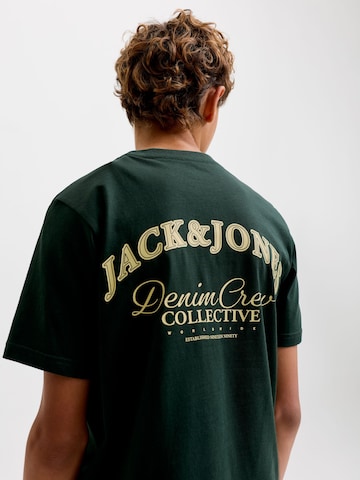 Maglietta 'JJEBRANDES' di Jack & Jones Junior in verde: frontale