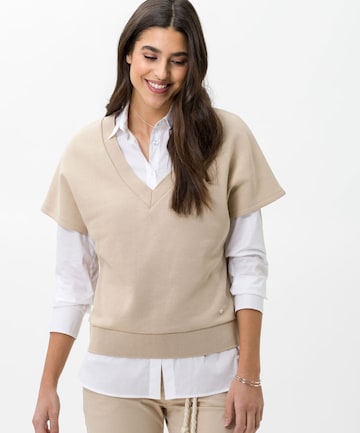 BRAX Sweatshirt 'BARRY' in Beige: front