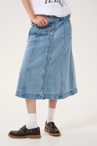 My Essential Wardrobe Rok 'DangoMW' in Blauw: voorkant