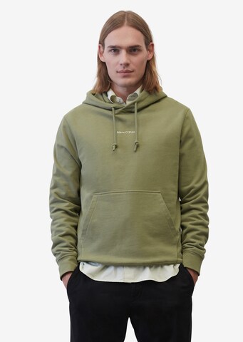 Marc O'Polo Sweatshirt in Green: front