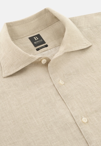 Boggi Milano Regular fit Overhemd in Beige