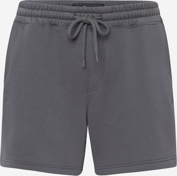 Regular Pantalon HOLLISTER en gris : devant
