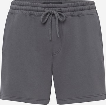 HOLLISTER Regular Trousers in Grey: front