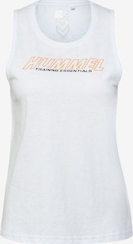 Hummel Sports Top in White: front