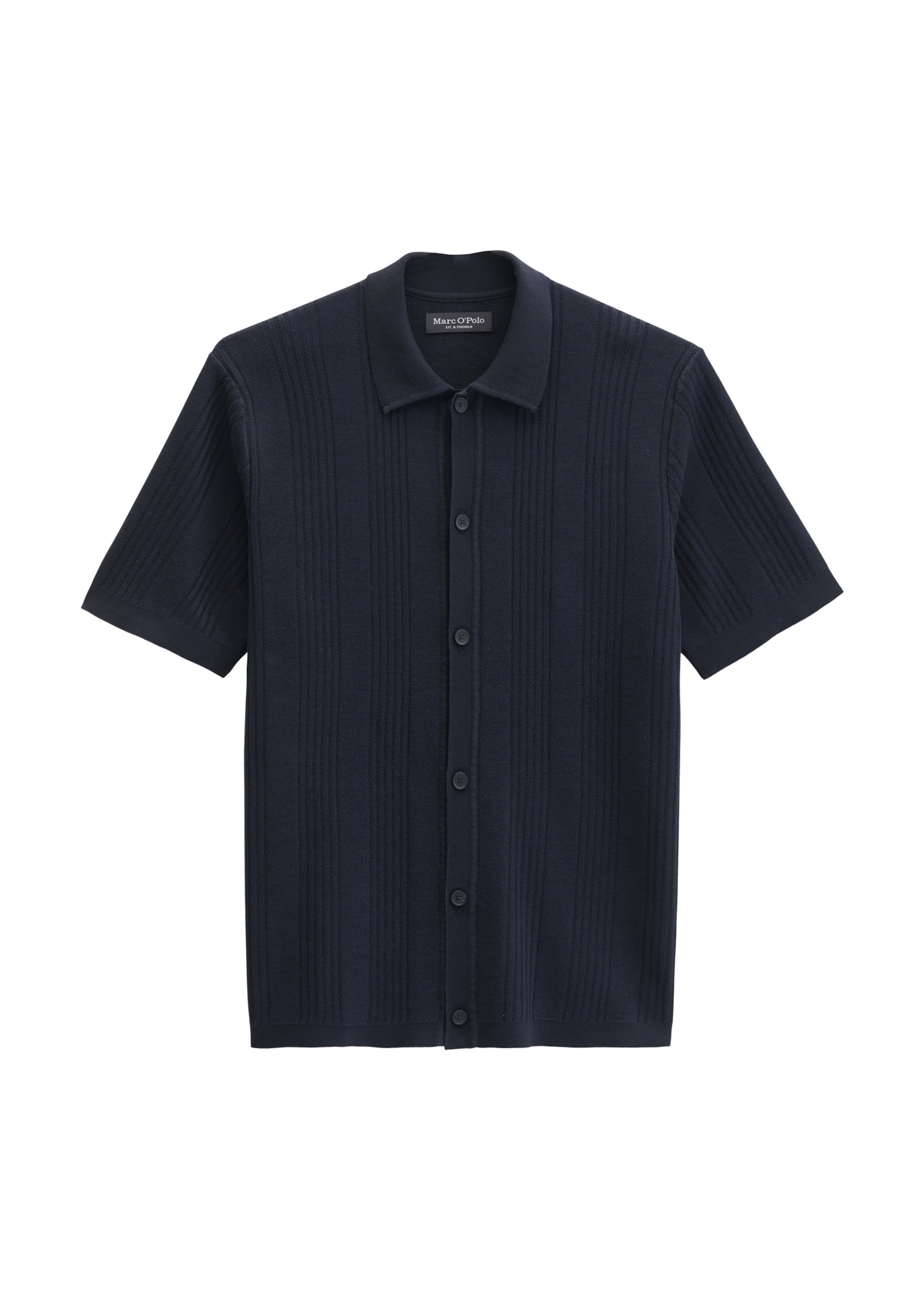 Marc O'Polo Regular Fit Hemd in Blau: Vorderseite