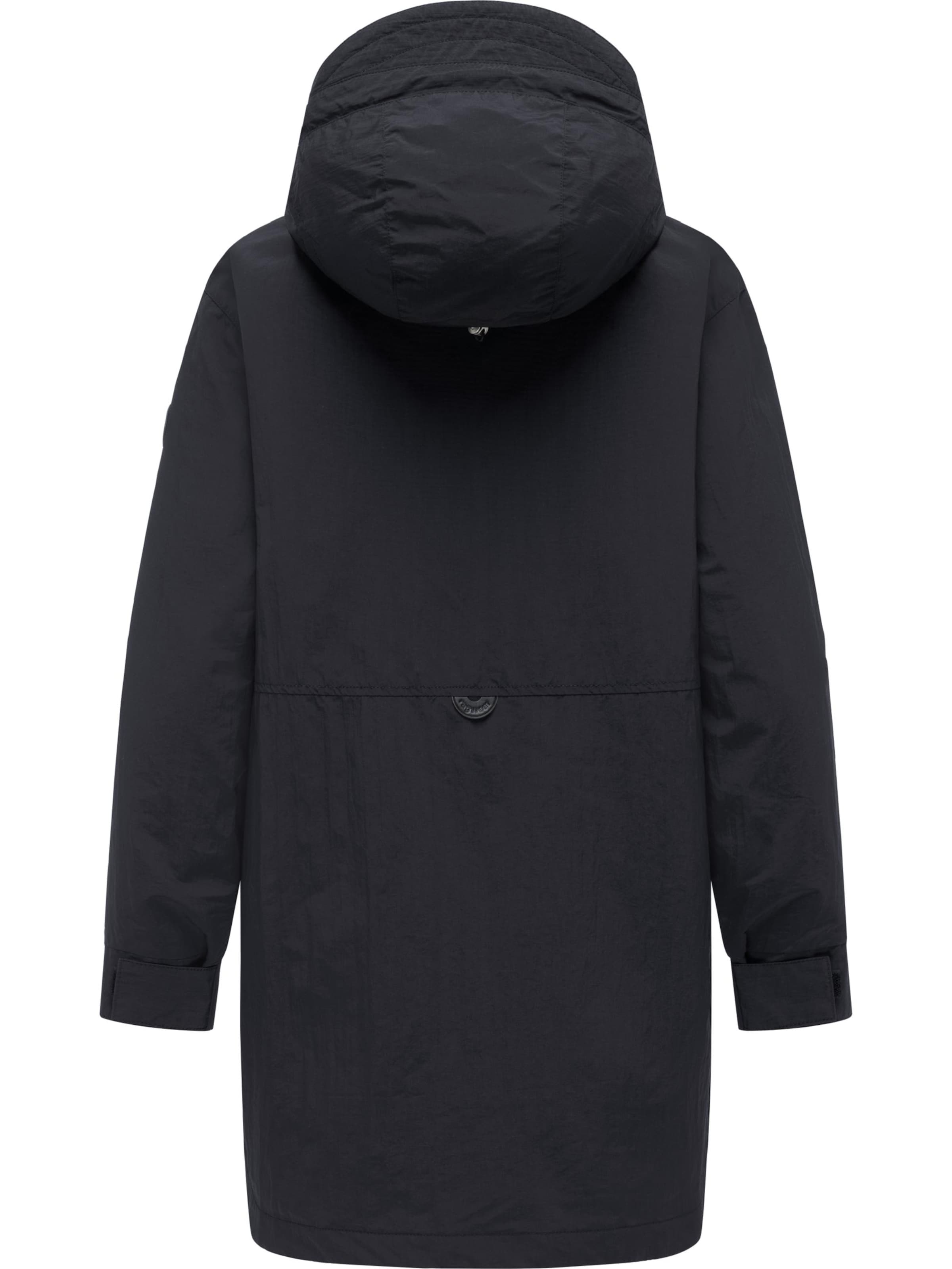 Ragwear Tussenmantel 'Lamyja A' in Zwart