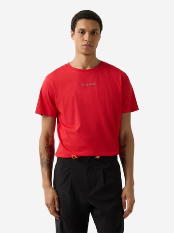 Bogner Fire + Ice T-Shirt 'Mick' in Rot: Vorderseite