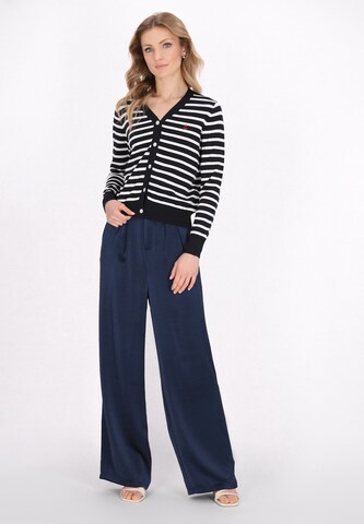 DreiMaster Vintage Pletena jopa 'Classic Look' | modra barva