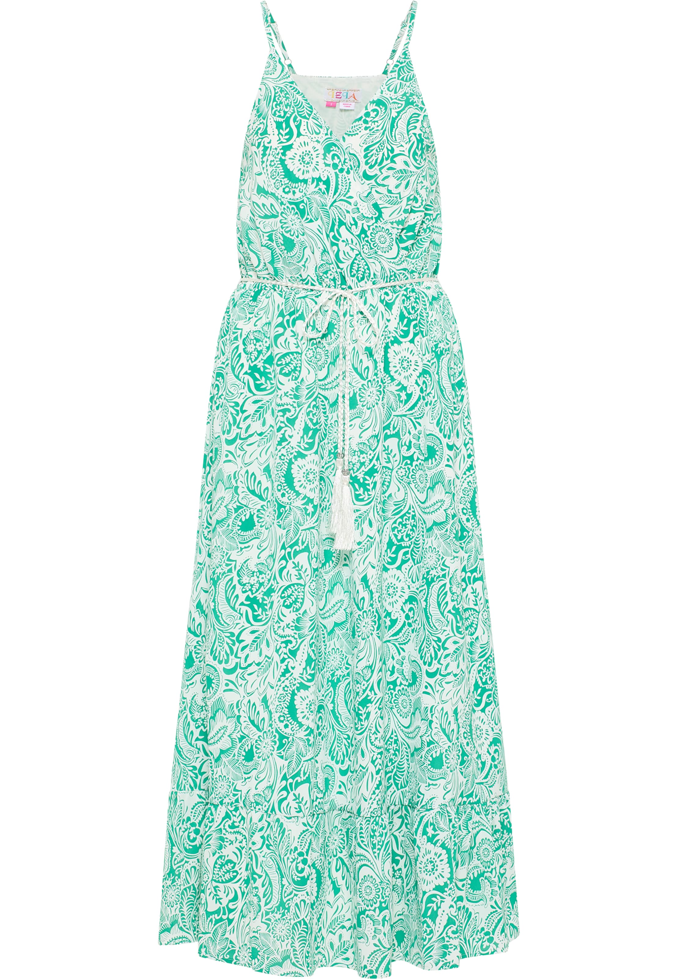 IZIA Letnia sukienka w kolorze zielony: przód