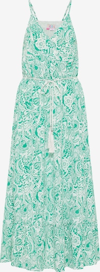 IZIA Vestido de verano en verde / blanco, Vista del producto