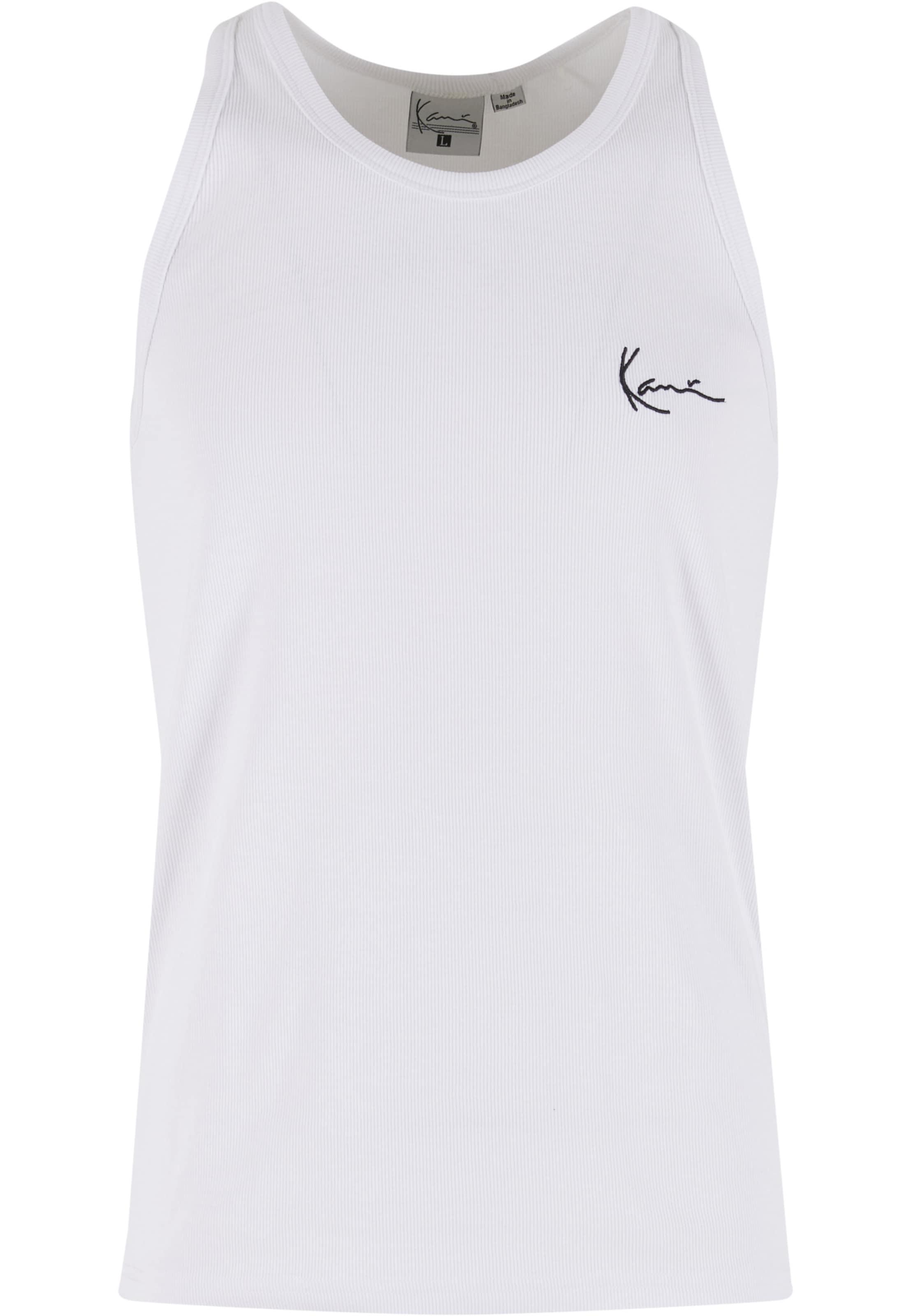 Karl Kani - Camisa em branco: frente