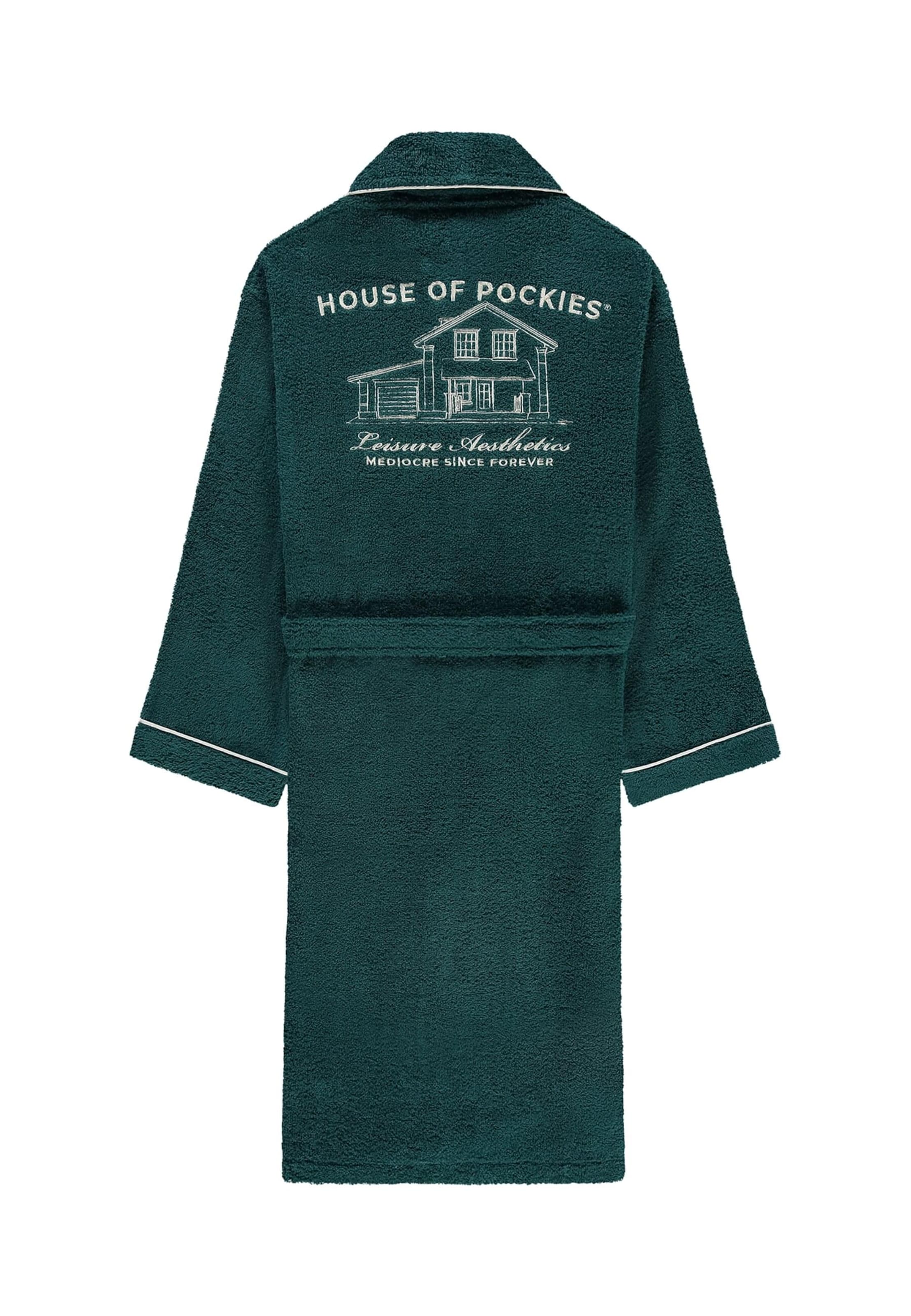 Pockies Bathrobe long in Green