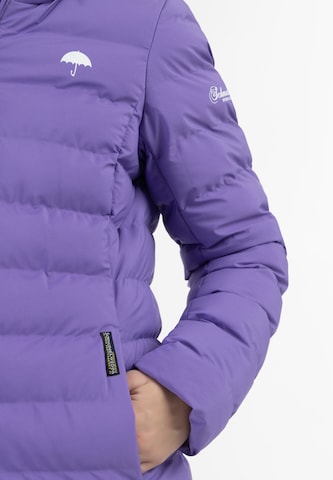 Manteau d’hiver 'Halee' Schmuddelwedda en violet