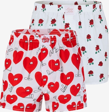 Lousy Livin Boxer shorts in White: front