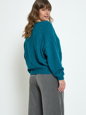 Cardigan 'Pearl' Peppercorn en bleu