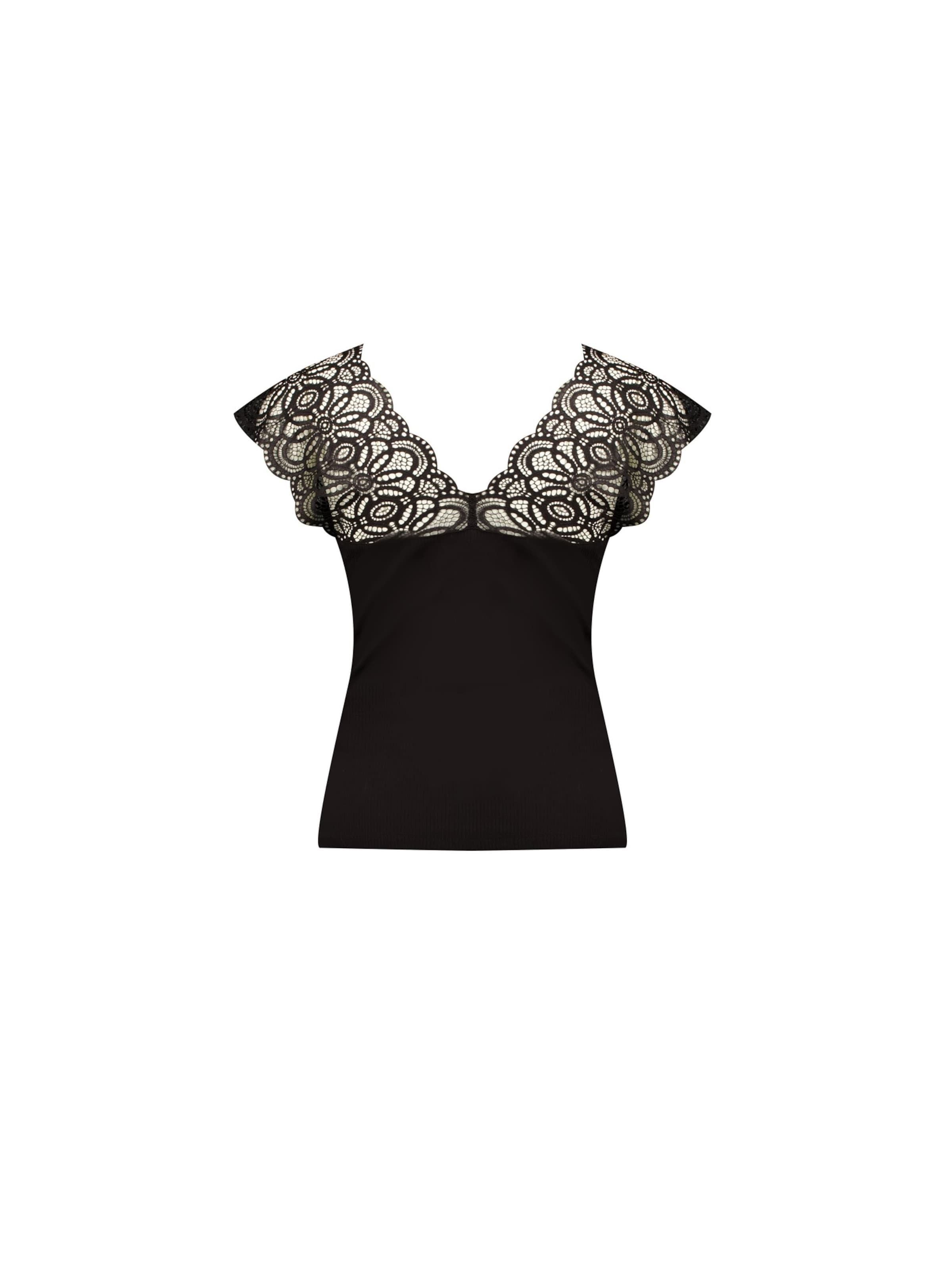 T-shirt 'Brivia' Deeluxe en noir