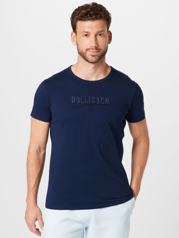 HOLLISTER T-Shirt in Blau: predná strana