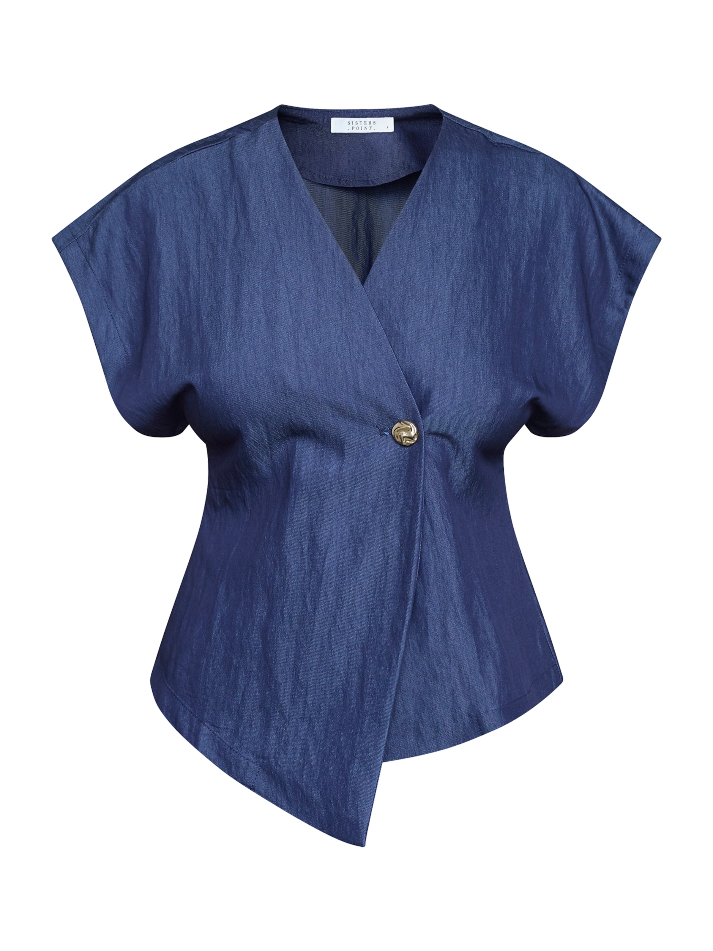 Chemisier 'GEVELA' SISTERS POINT en bleu : devant