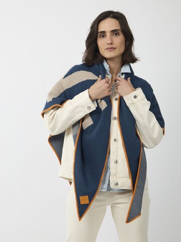 Foulards oversize CODELLO en bleu : devant