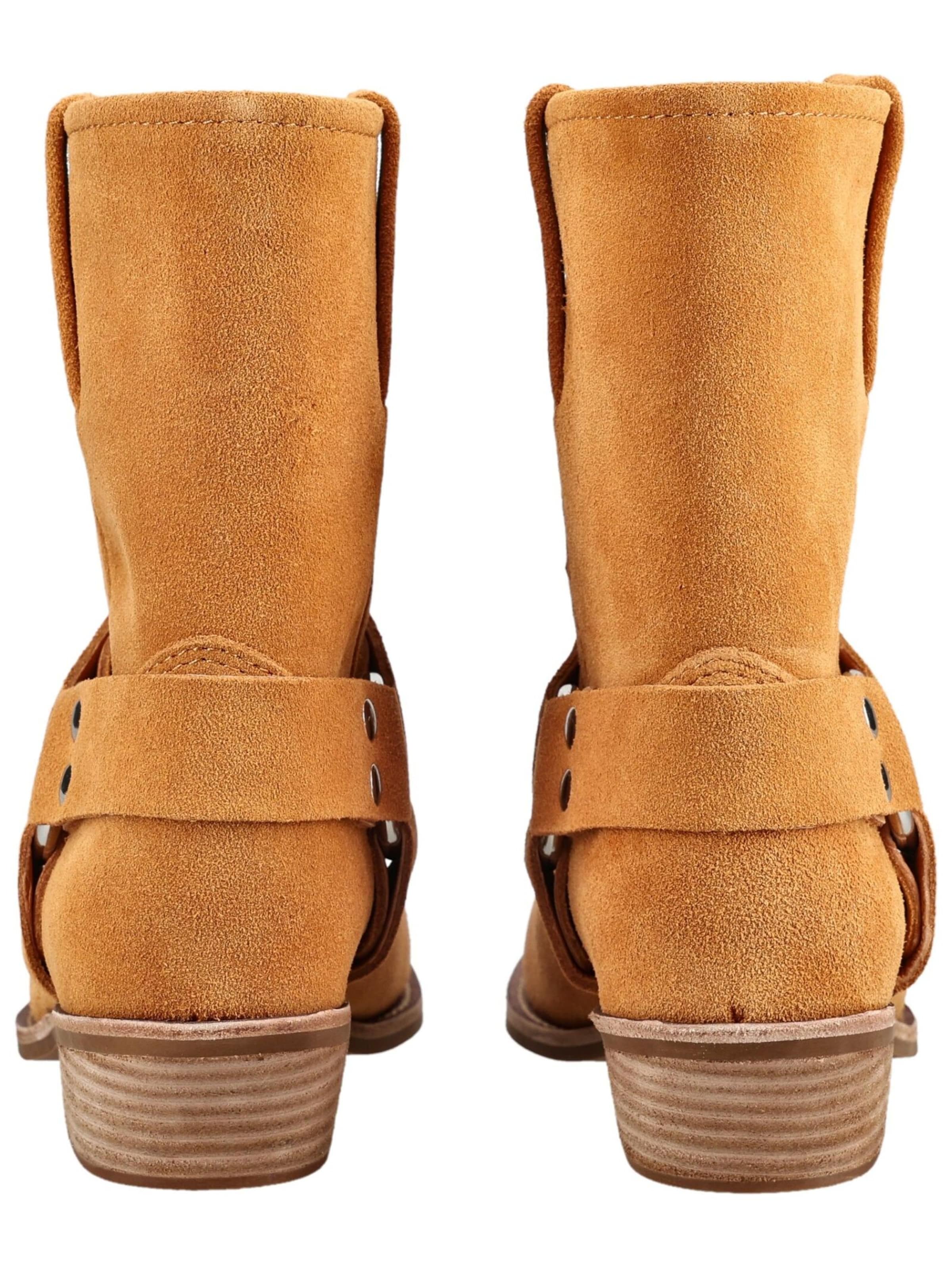 Bottes de cowboy Jeffrey Campbell en orange