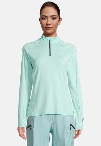 Schöffel - Camisa funcionais 'Berwang L' em verde: frente