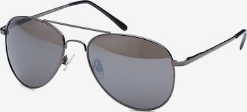 styleBREAKER Sunglasses in Grey: front