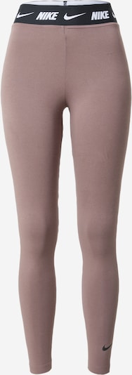 Nike Sportswear Leggings i purpur / svart / vit, Produktvy