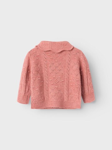 NAME IT Pullover i pink