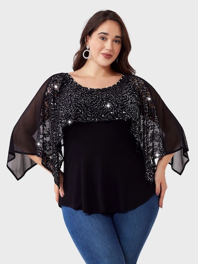 LapaPlus Top‌‌‌‌‌‌‌‌ in schwarz, Produktansicht