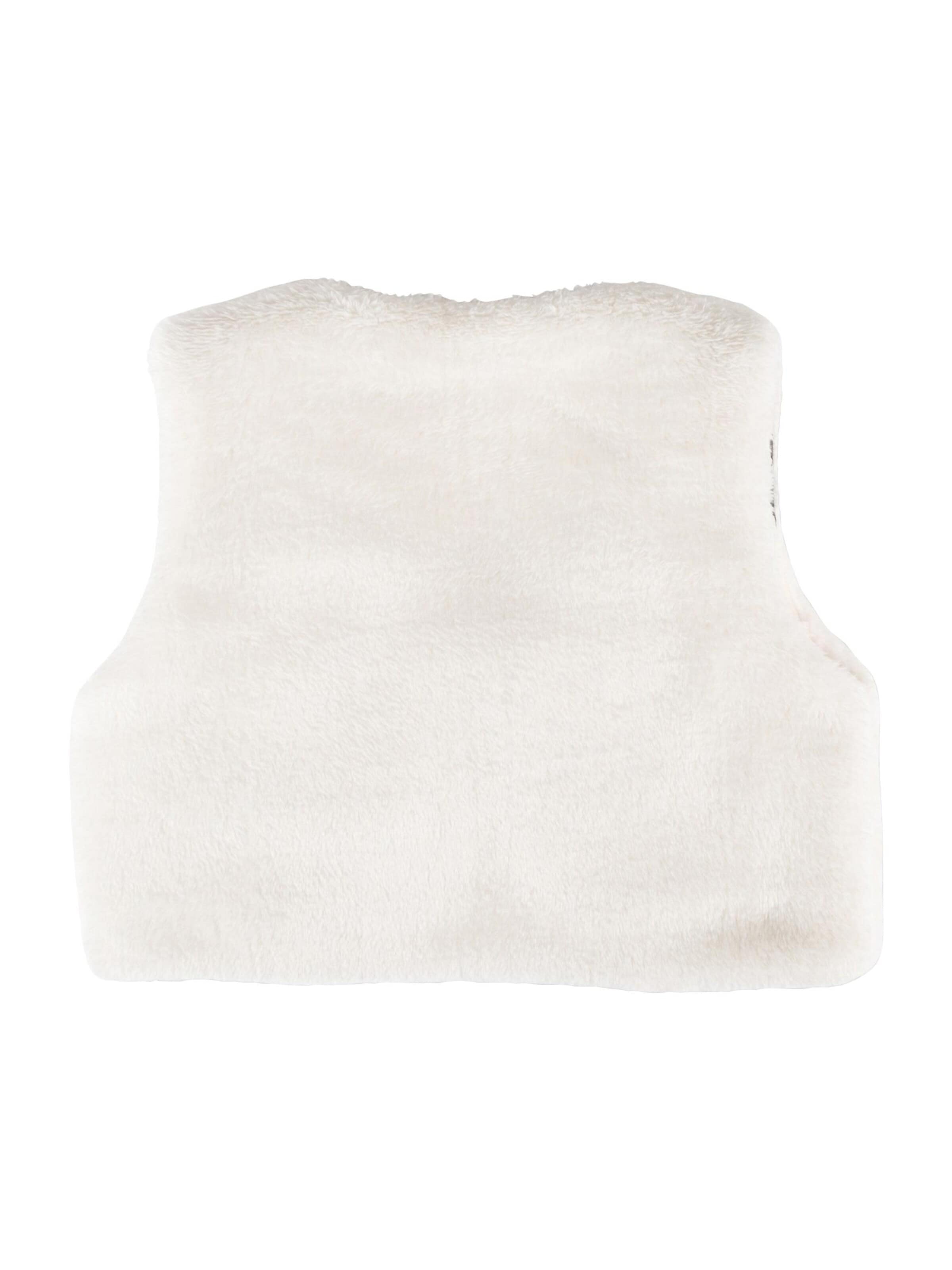 SIGIKID Vest 'Sherpa-Fleece Weste Schneehase' in White