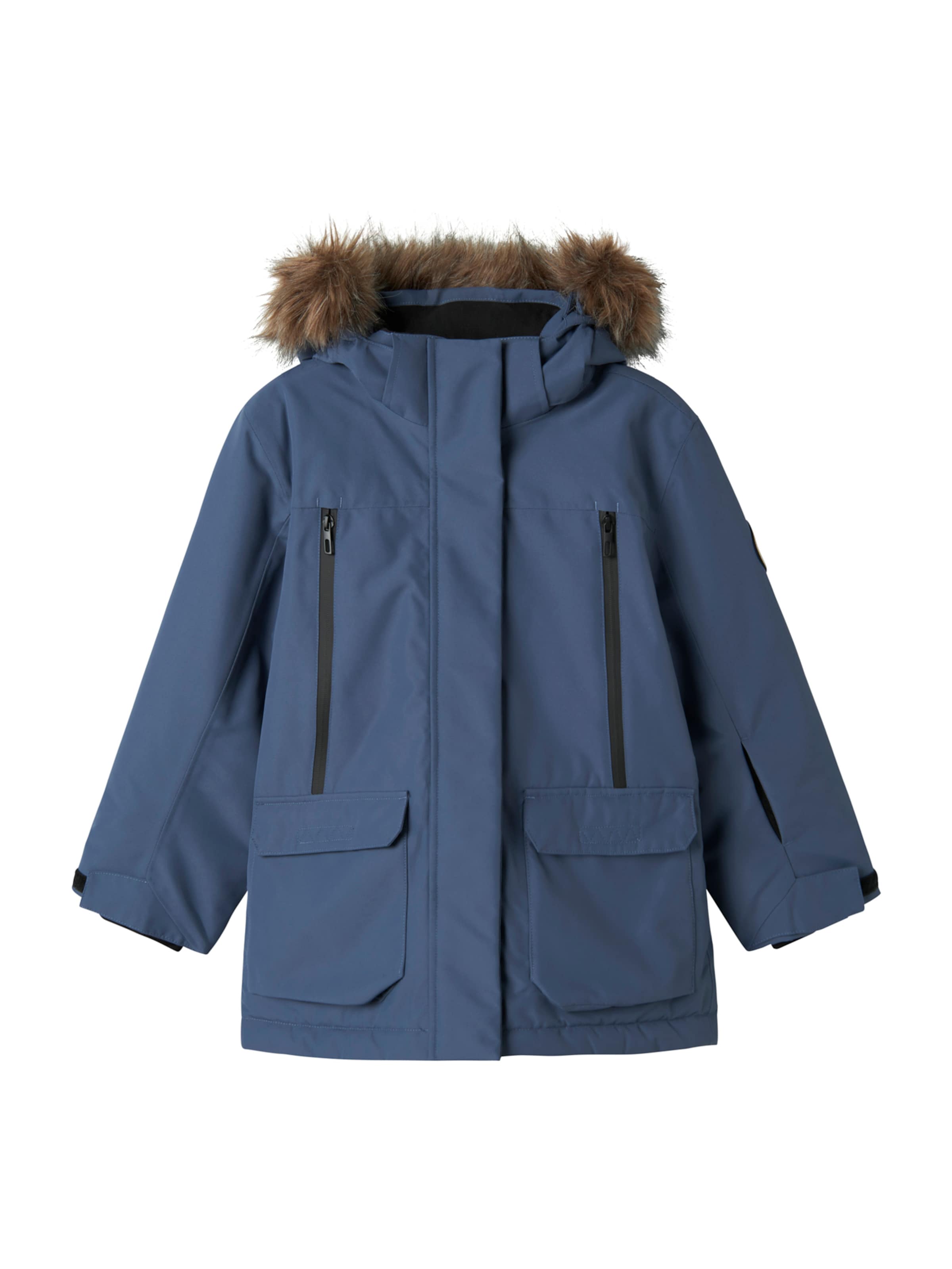 NAME IT Функциональная куртка 'NKMSNOW10' в Синий: спереди