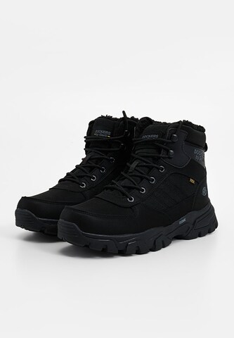 Dockers by Gerli - Botas con cordones en negro