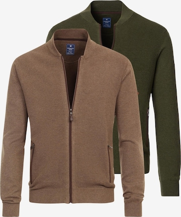 redmond Gebreid vest 'Basic' in Gemengde kleuren: voorkant