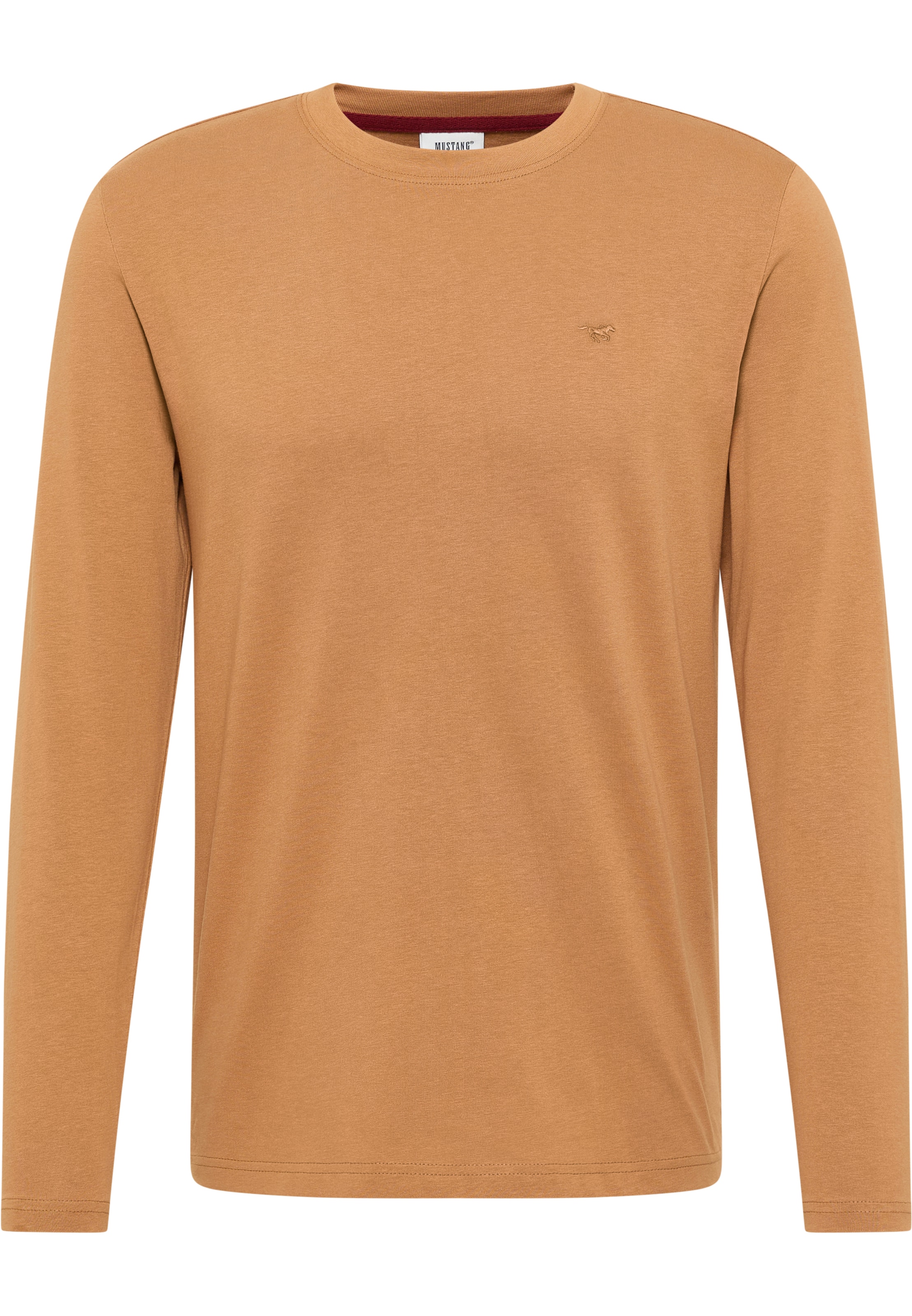 MUSTANG Shirt ' Asheville ' in Brown: front