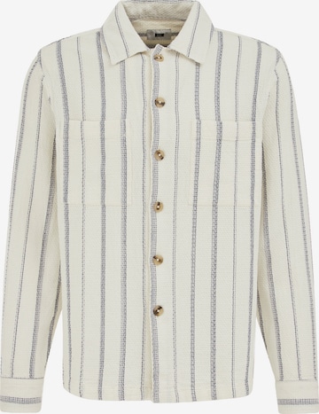 WE Fashion Regular Fit Paita värissä valkoinen: etupuoli