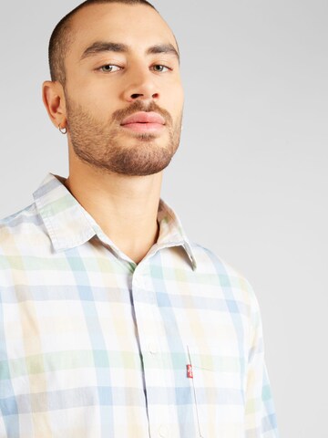LEVI'S ® Regular Fit Hemd 'Sunset 1 Pocket Standard' in Blau