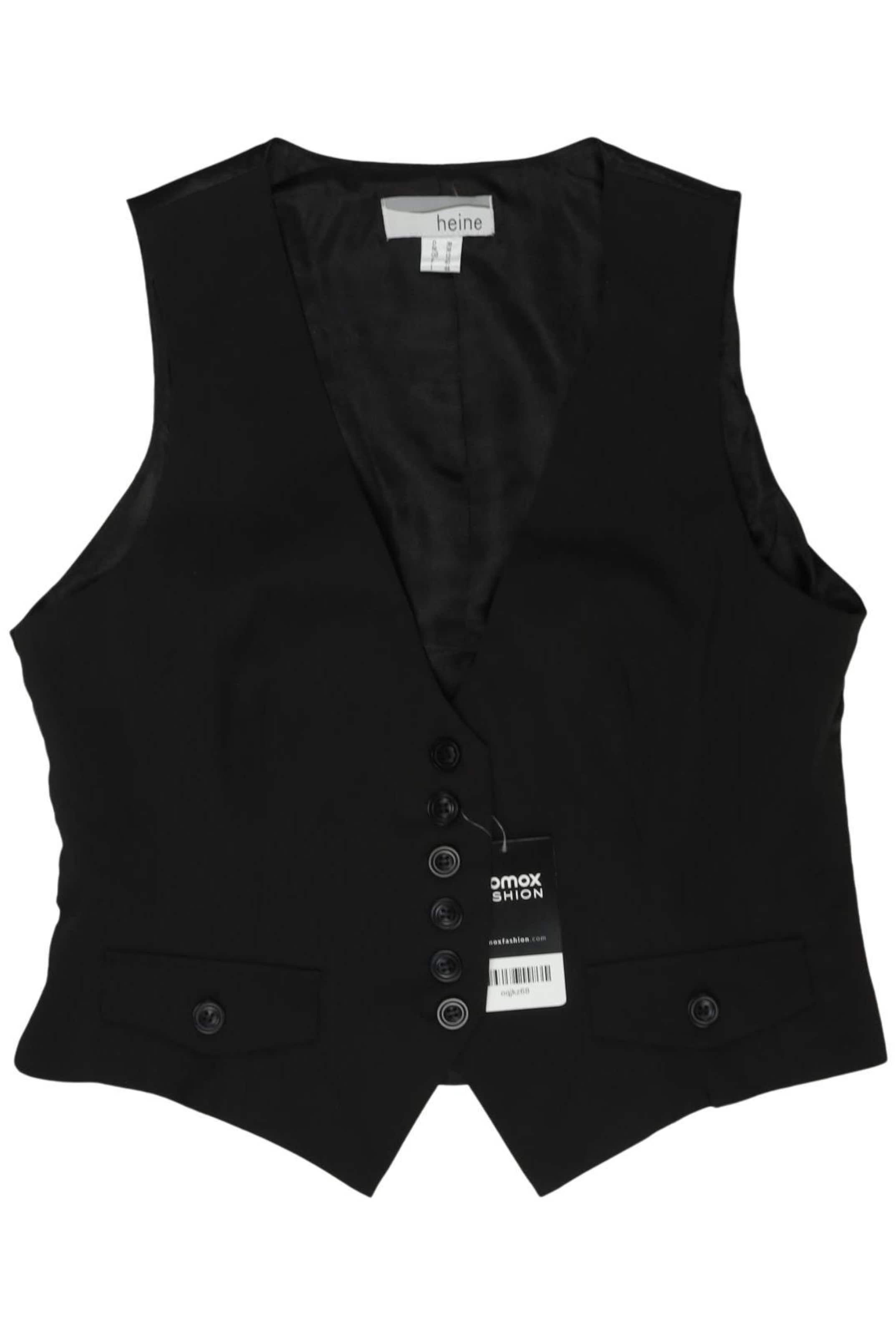 heine Vest in M in Black: front