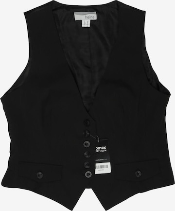heine Vest in M in Black: front