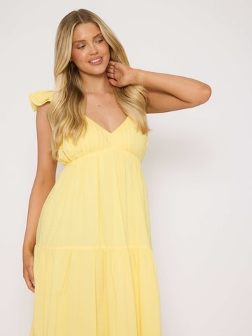 Robe South Beach en jaune