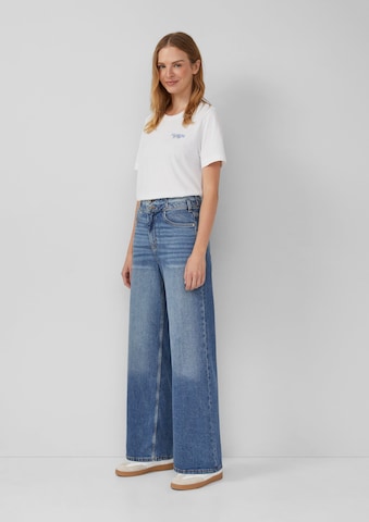 Wide Leg Jean 'Suri' s.Oliver en bleu