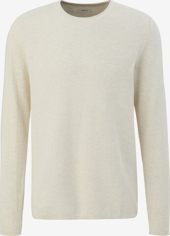 s.Oliver Pullover in Beige: predná strana