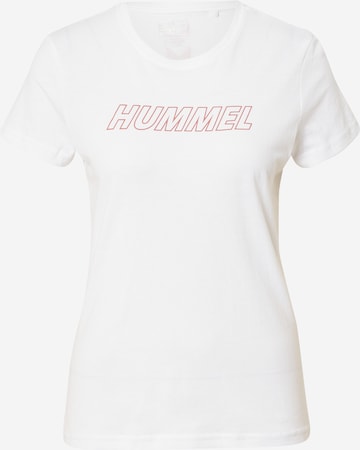 Hummel Functioneel shirt in Wit: voorkant