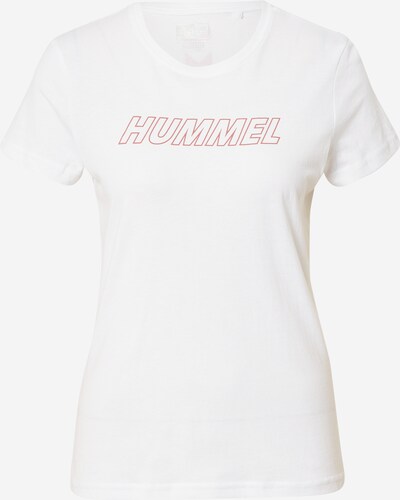 Tricou funcțional Hummel pe corai / alb, Vizualizare produs