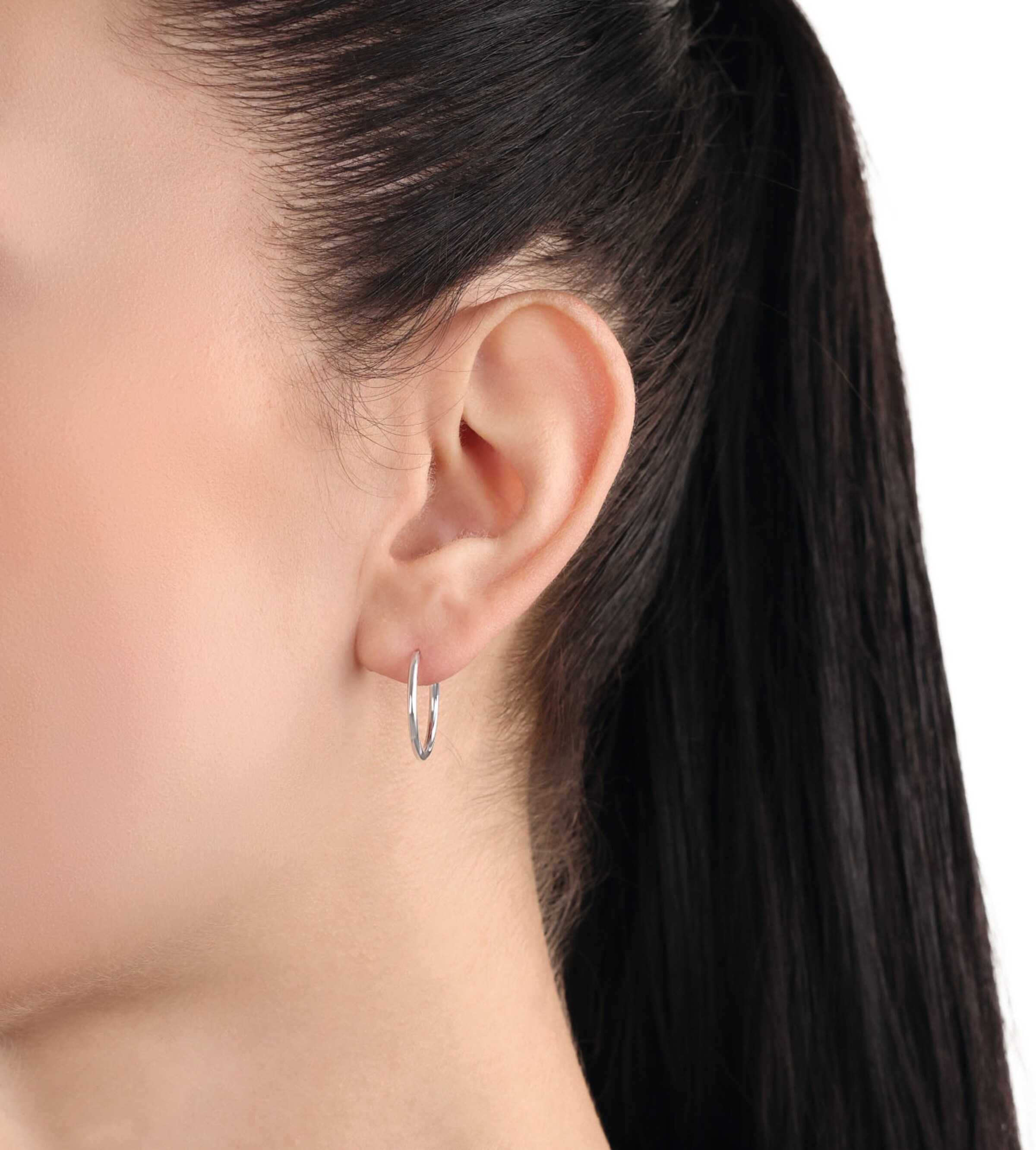 AMOR Earrings in Silver