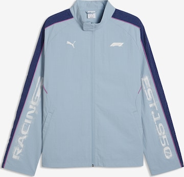 PUMA Sportjas in Blauw: voorkant