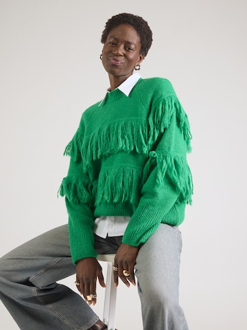 Pull-over 'Johns' Essentiel Antwerp en vert : devant