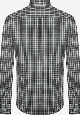 DENIM CULTURE Regular fit Overhemd 'ZENO' in Groen