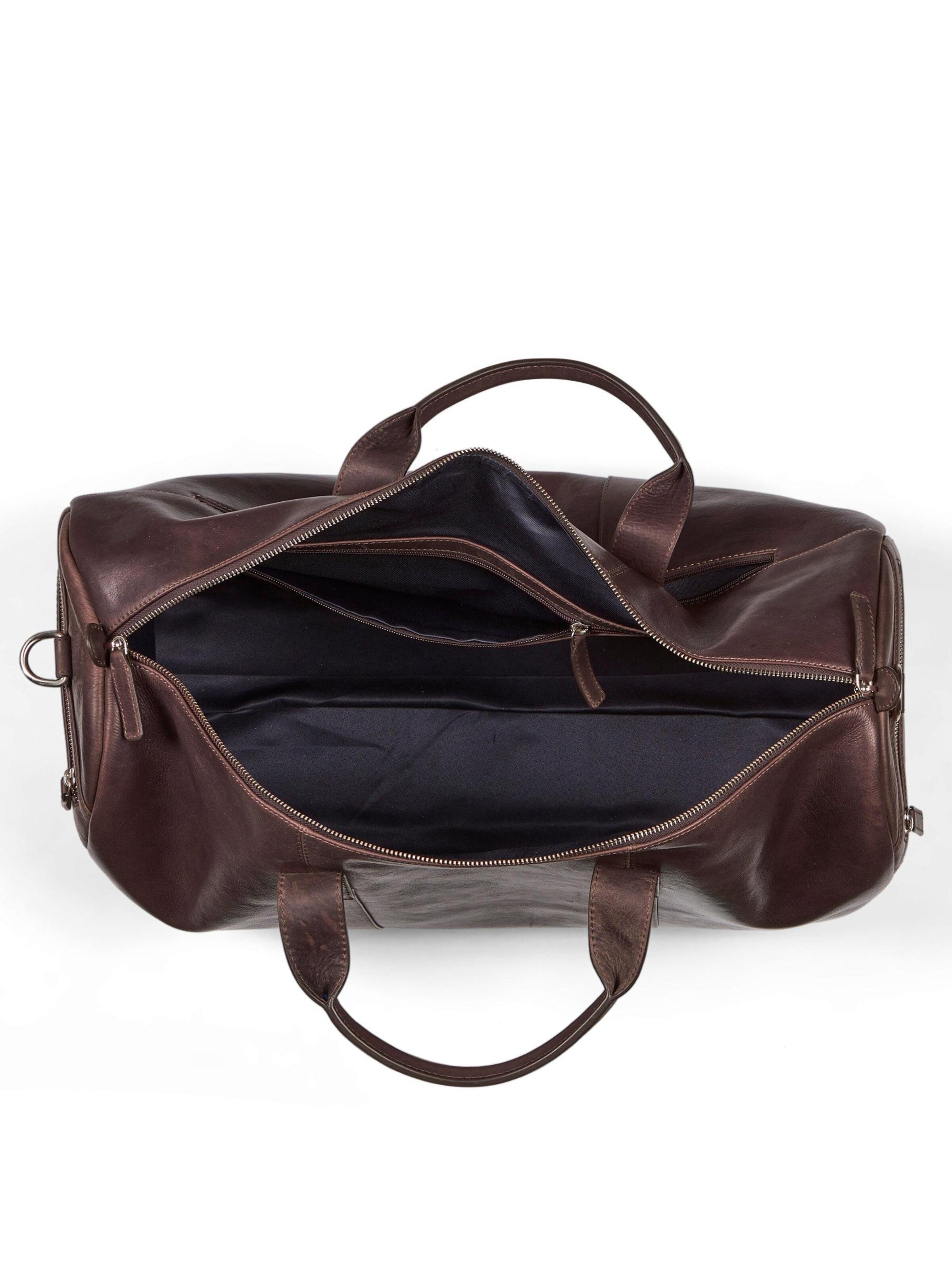 Howard London Weekender 'Weekend Bag Connor Dk Brown'‌‌‌‌‌‌‌‌ in Braun